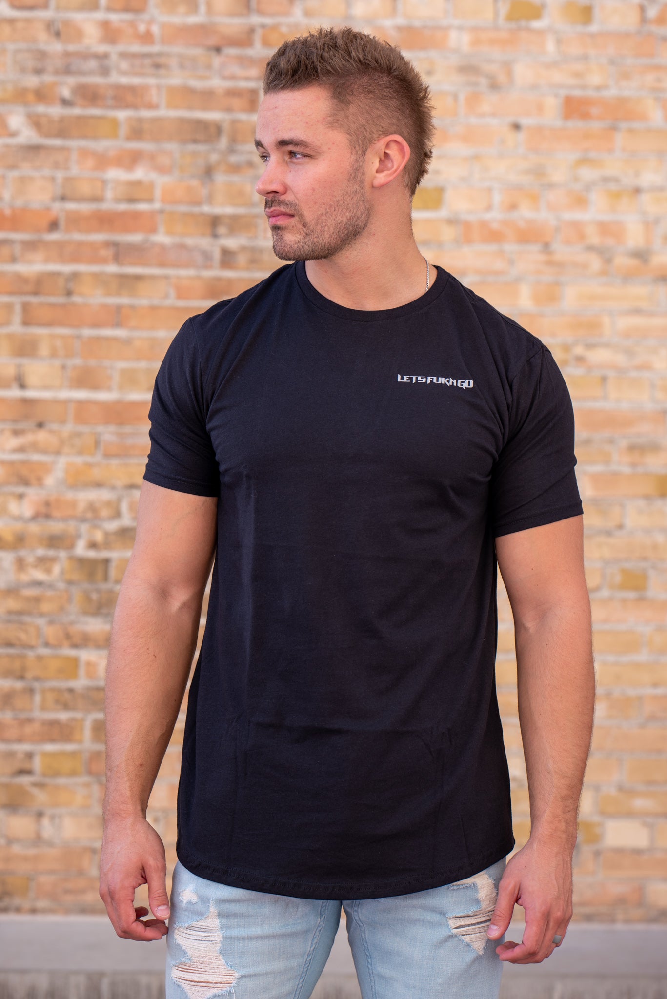 LFG Men's Scoop Bottom T-shirt