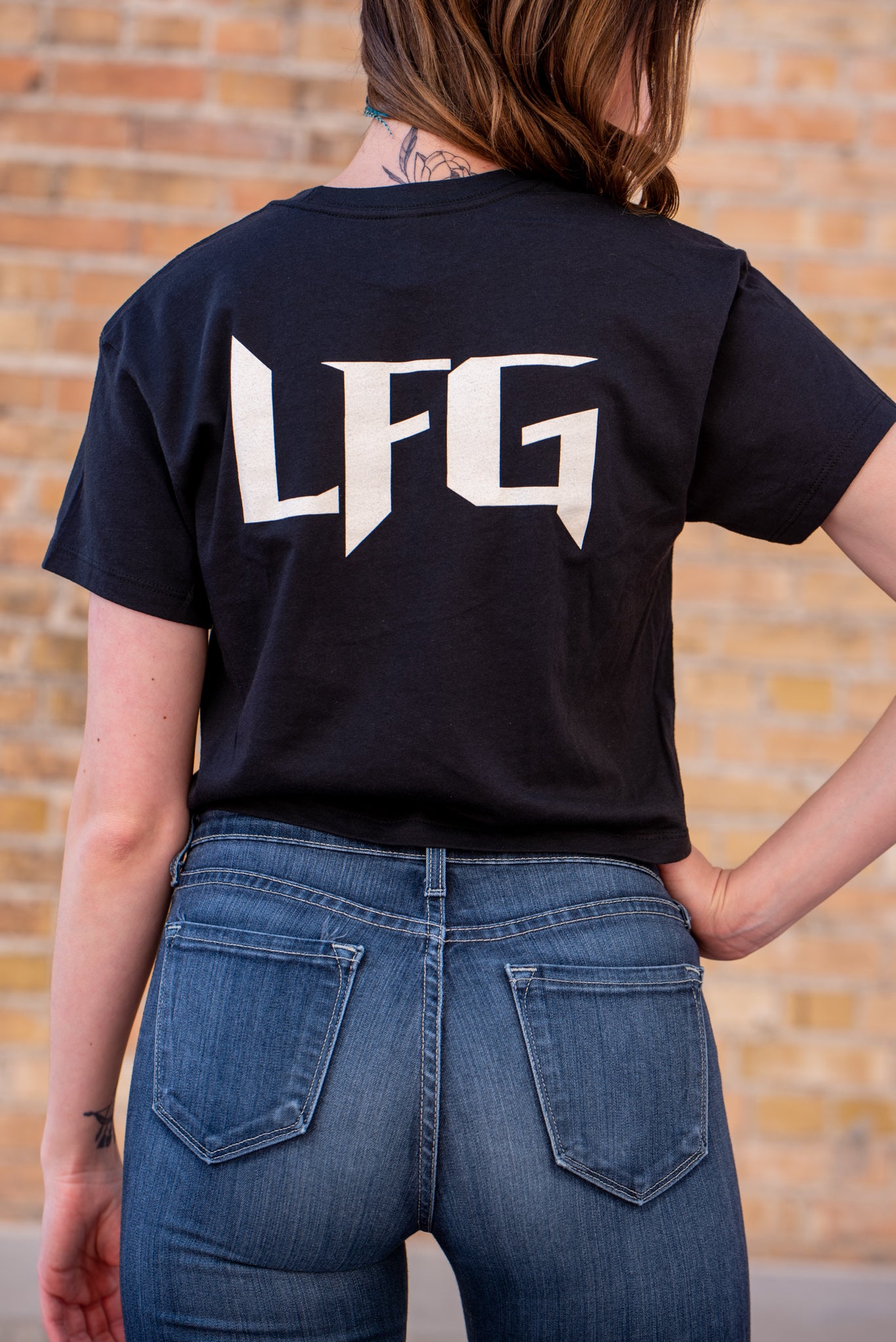 LFG Subtle Women’s Crop T-shirt