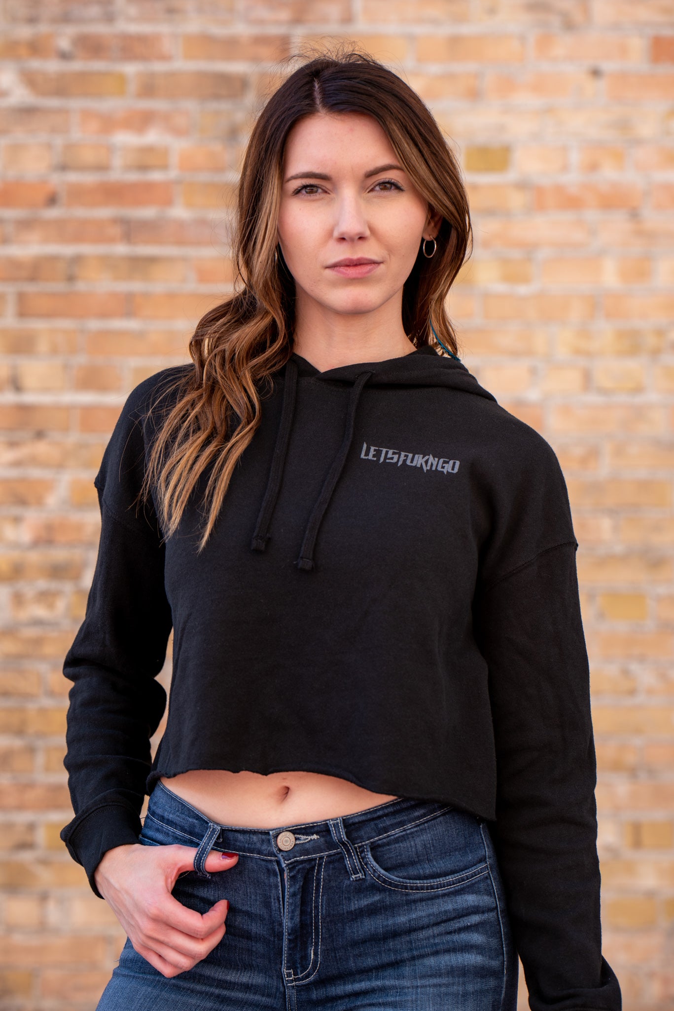 LFG Women's Crop Hoodie