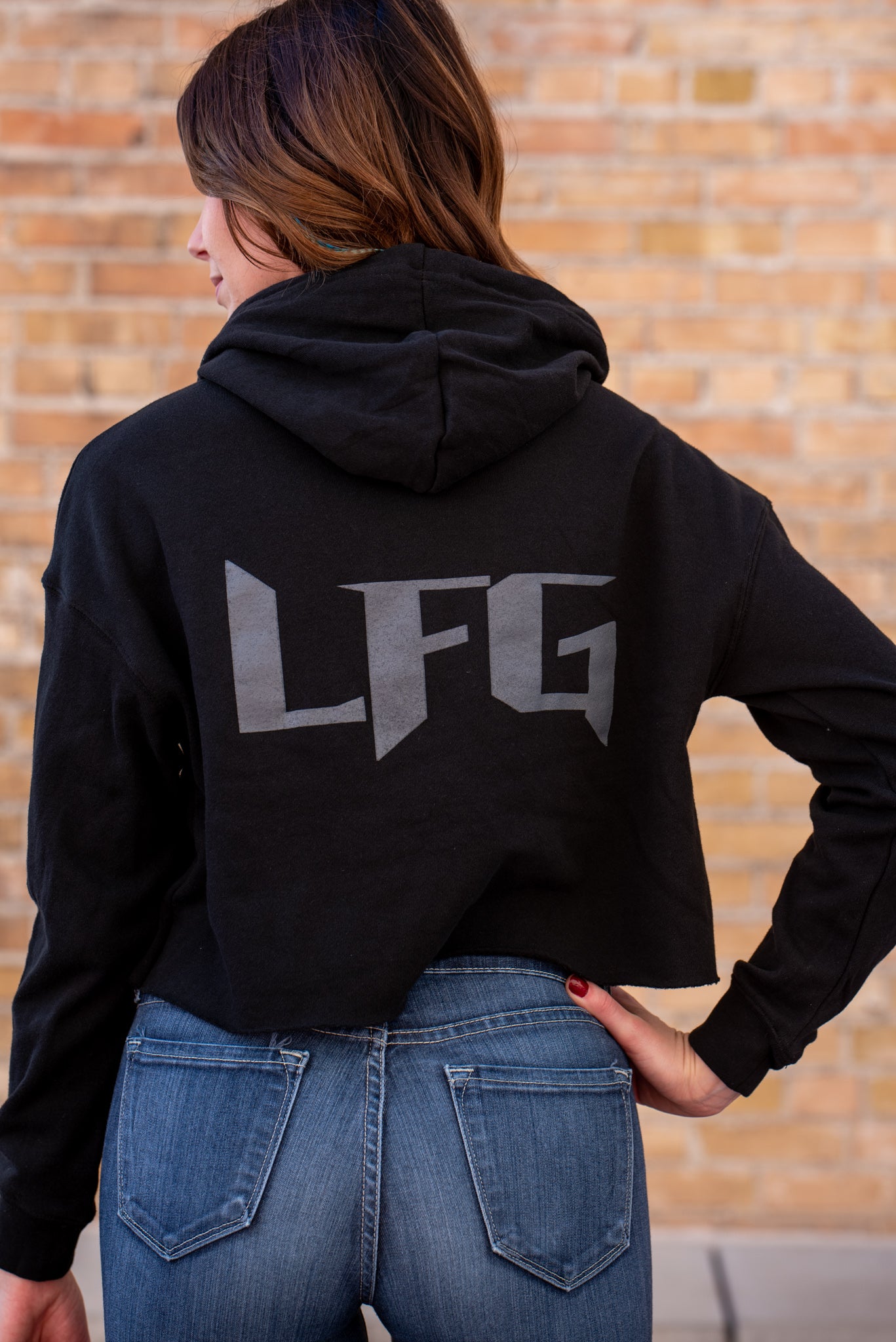 LFG Women's Crop Hoodie