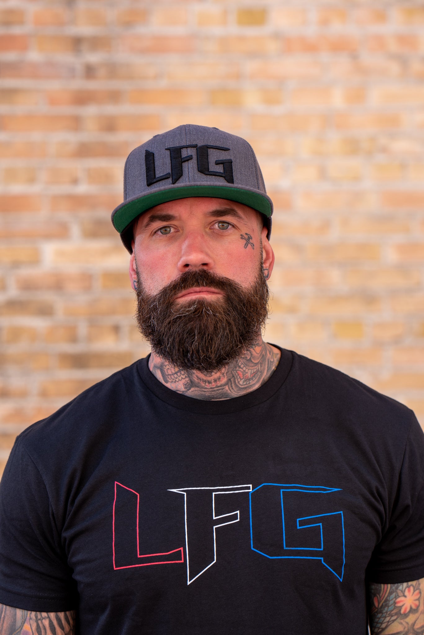 LFG Black and Grey SnapBack Hat