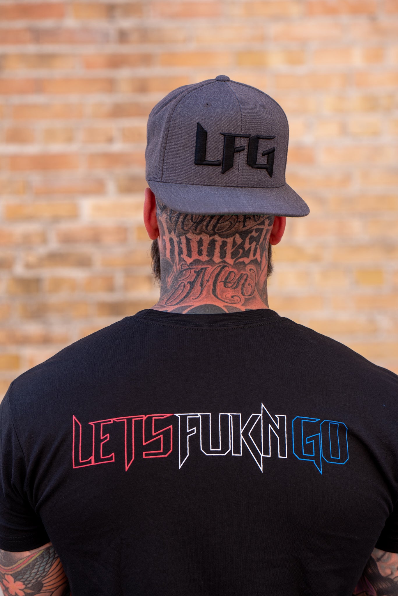 LFG Black and Grey SnapBack Hat