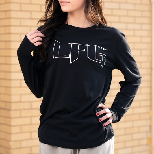 LFG Long Sleeve Thin Fukn Line T-shirt (Unisex)