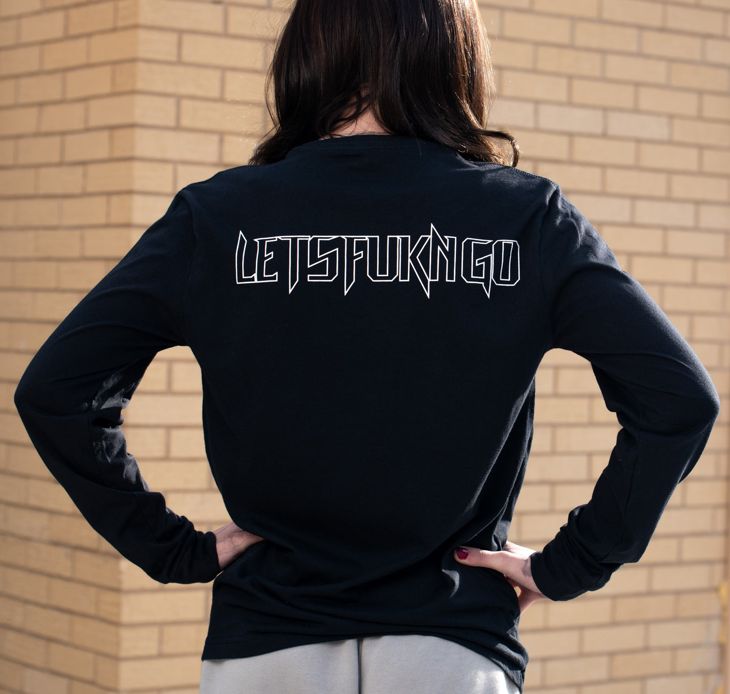 LFG Long Sleeve Thin Fukn Line T-shirt (Unisex)