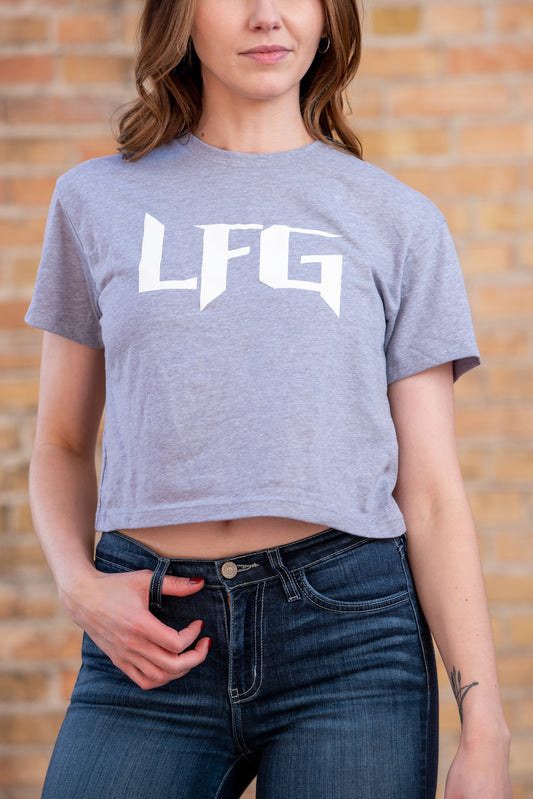 LFG Zero FUKS Womens Crop T-shirt