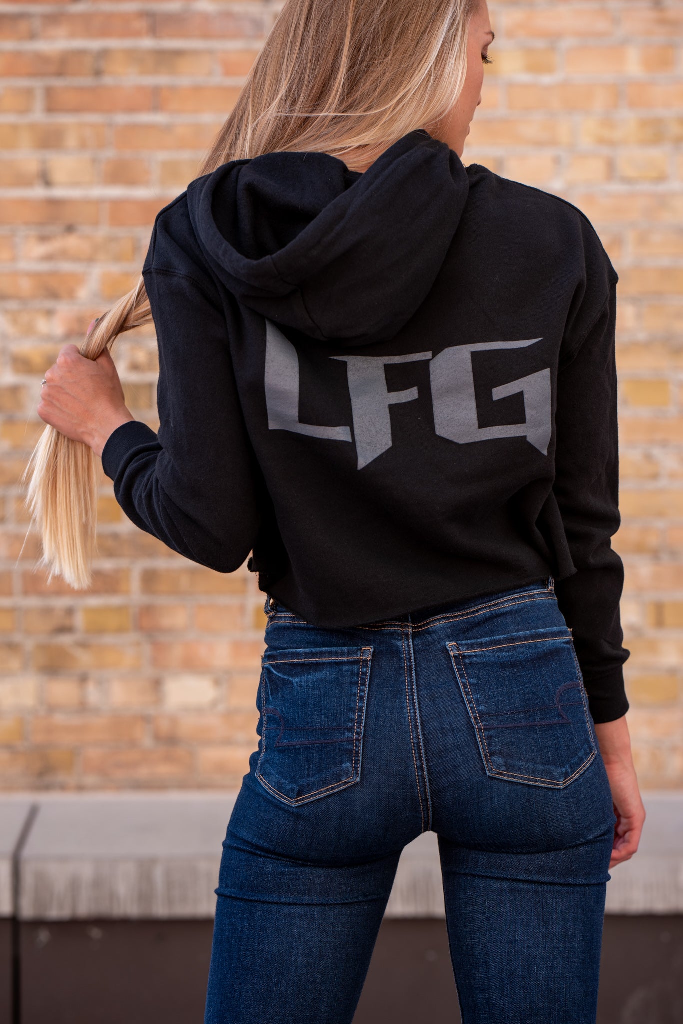 LFG Women's Crop Hoodie