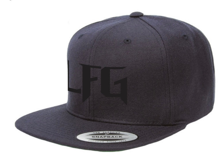 LFG Black and Grey SnapBack Hat